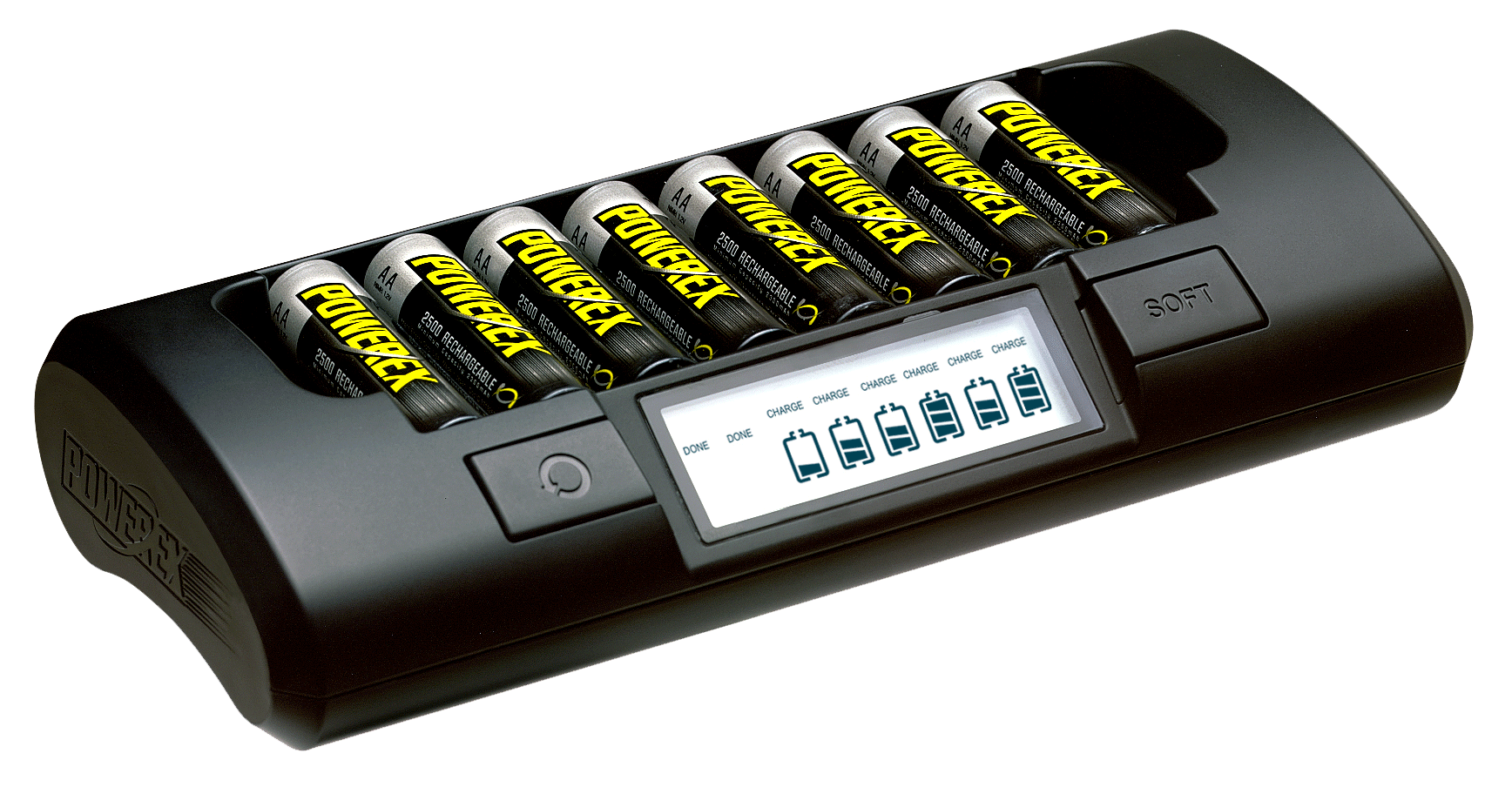 Powerex Mh C801d 8 Cell Aa Aaa Battery Charger Film Supplies Online