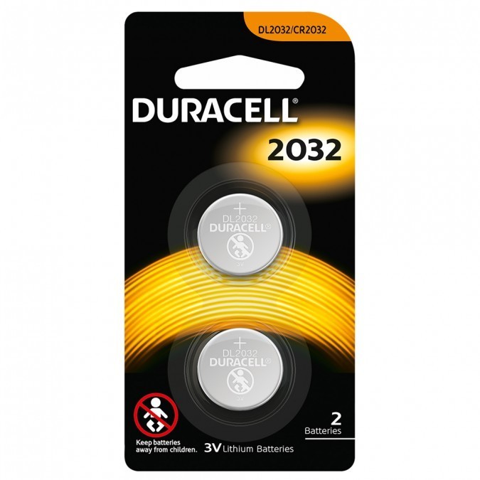 Duracell Lithium 2032 Coin Battery, 2 Pack. - Film Supplies Online