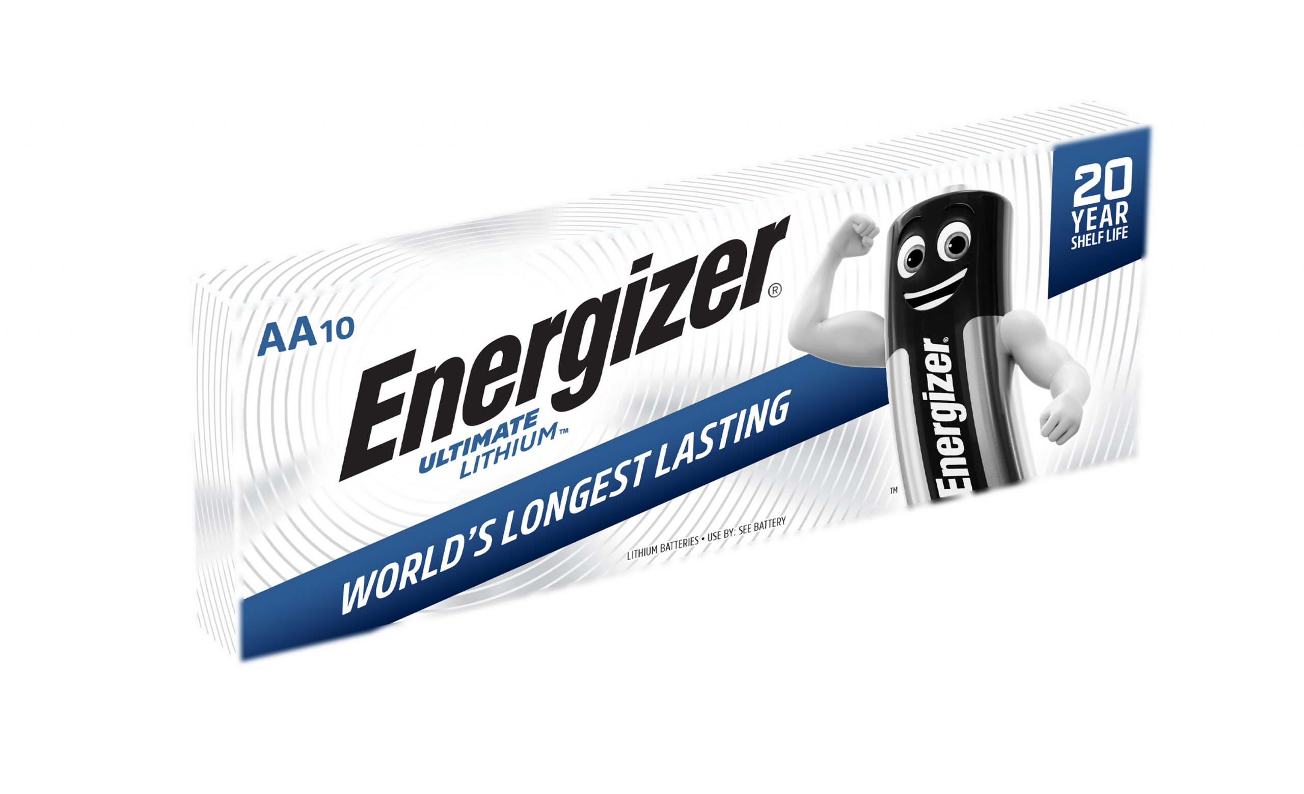Energizer Ultimate Lithium AA Batteries, World's Longest-Lasting AA  Battery, 10 Pack